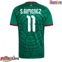 Camiseta México Santiago Gimenez #11 Primera Equipación Mundial 2026 manga corta